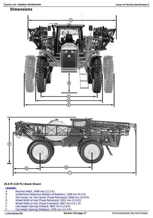Product picture John Deere 4930 Self-Propelled Sprayer Diagnosis and Test Service Manual (TM1393)